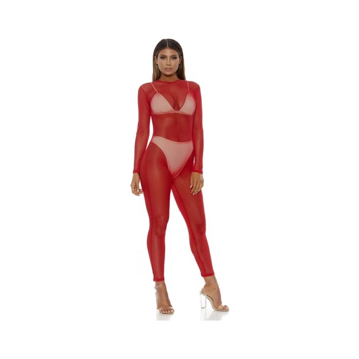 Red Erotic Mesh