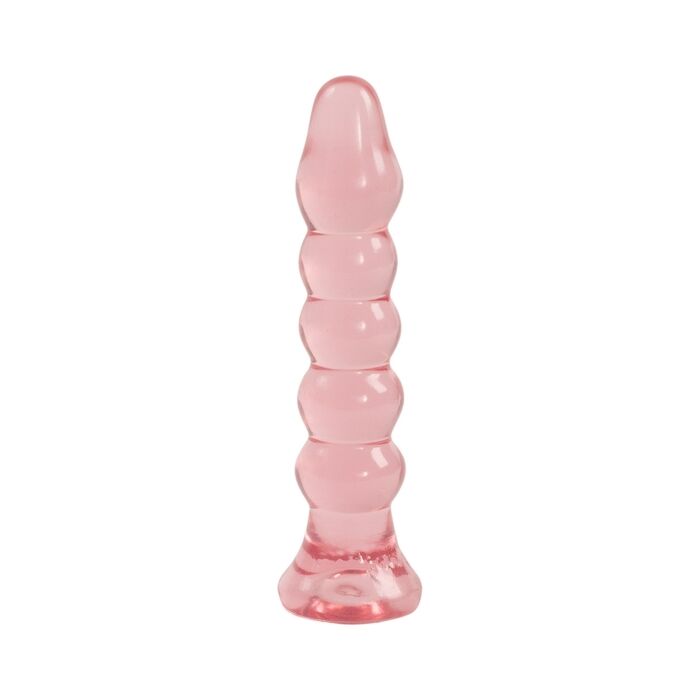 Pink Crystal - 12cm Anal Plug