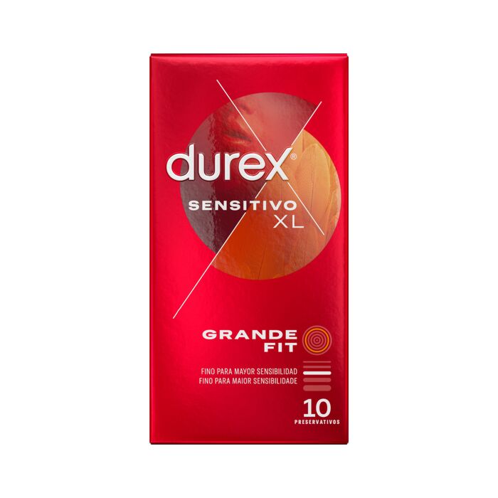 Durex XL Sensitive Condoms 10pcs