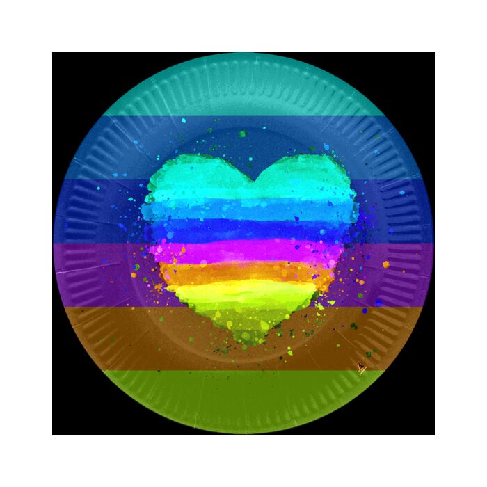 Pride Plate 23 cm