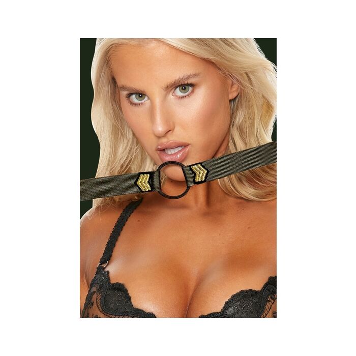 Green Military Ball Gag