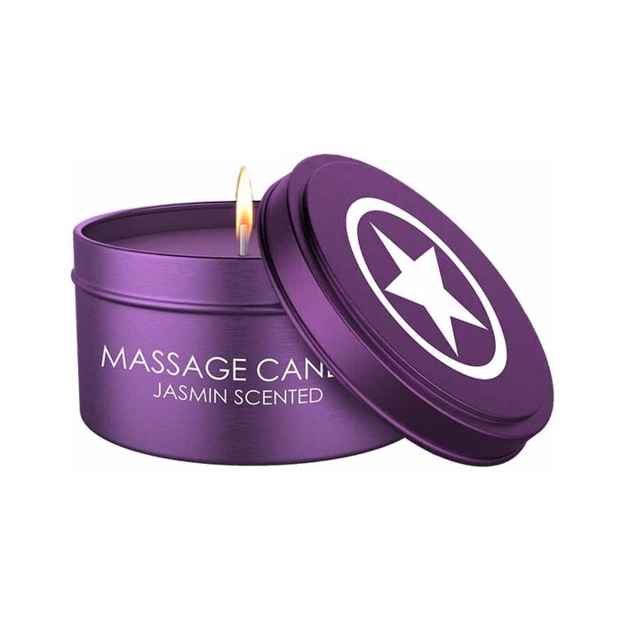 Naughty Massage Candle - Purple