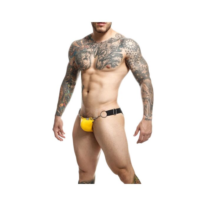 Dungeon Snap Jockstrap Yellow - Online Sex Shop
