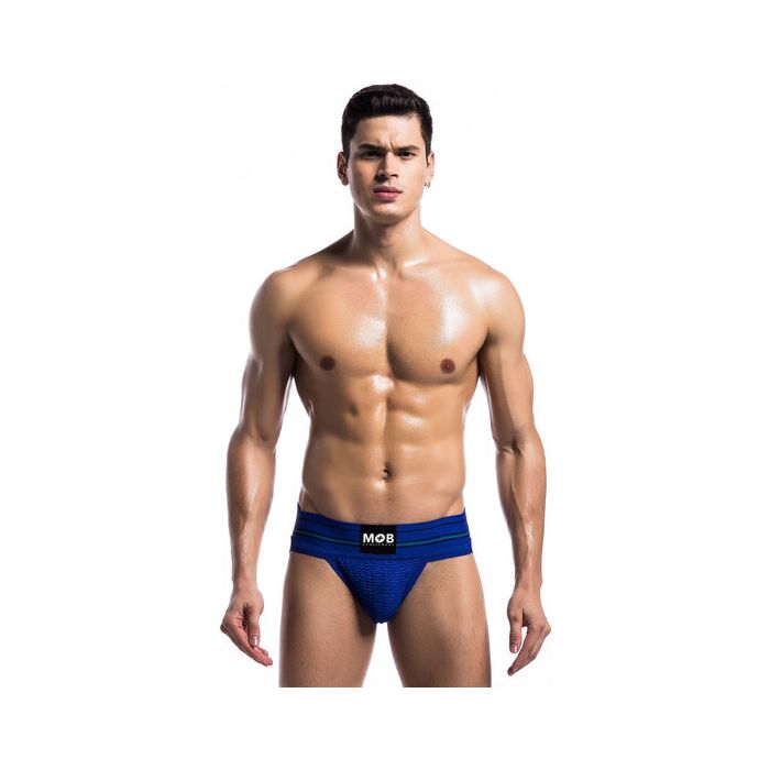 Classic Wide Jockstrap Fetish - Blue