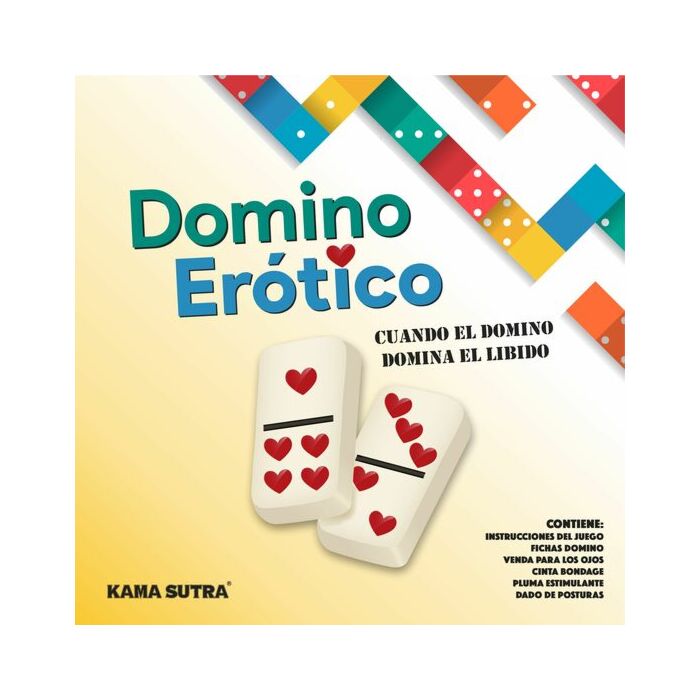 Spicy Devil - Erotic Domino Game with Accessories