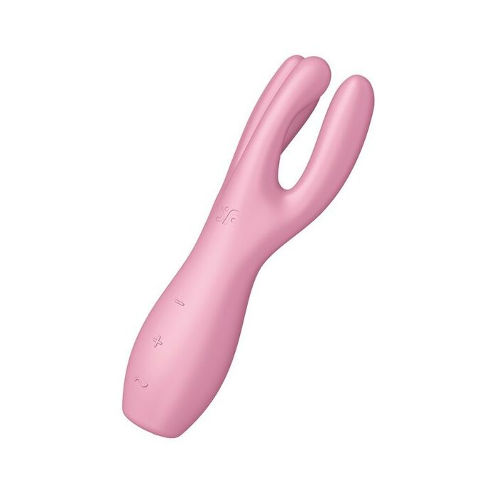 Satisfyer Threesome 3 Pink Vibrator - 3 Powerful Motors