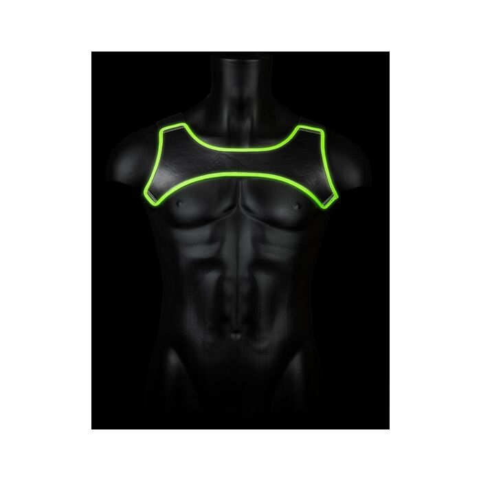 Ouch! Neoprene Glow in the Dark Harness