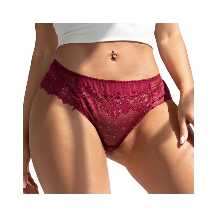 Lace Wine Panties