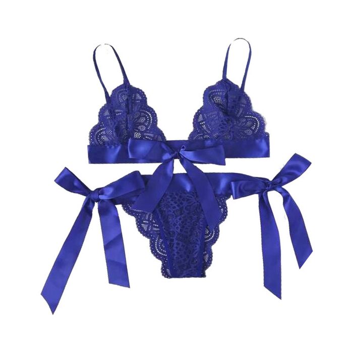 Blue Lace: Sensual Set