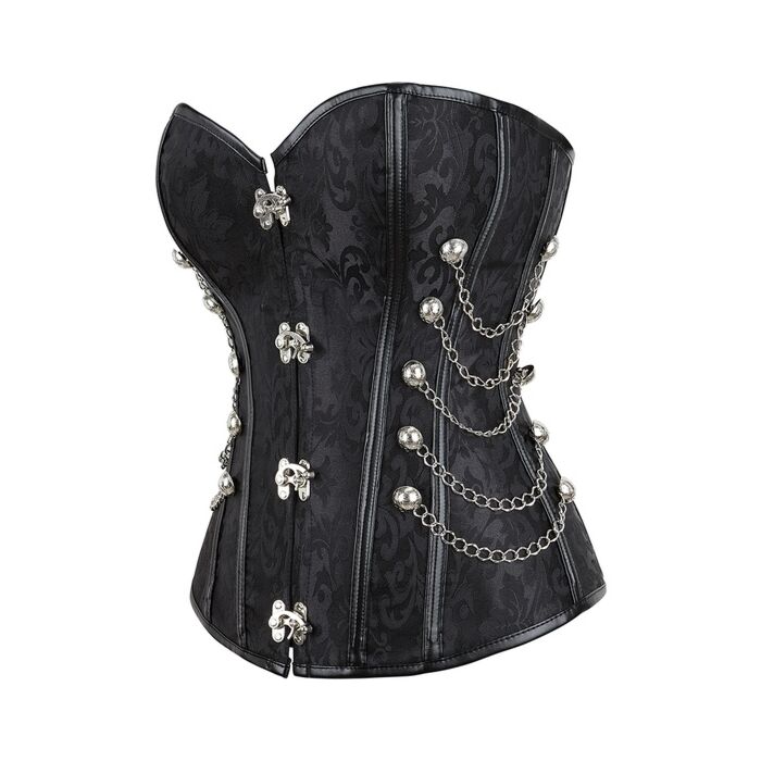 Black PVC Seduction Corset