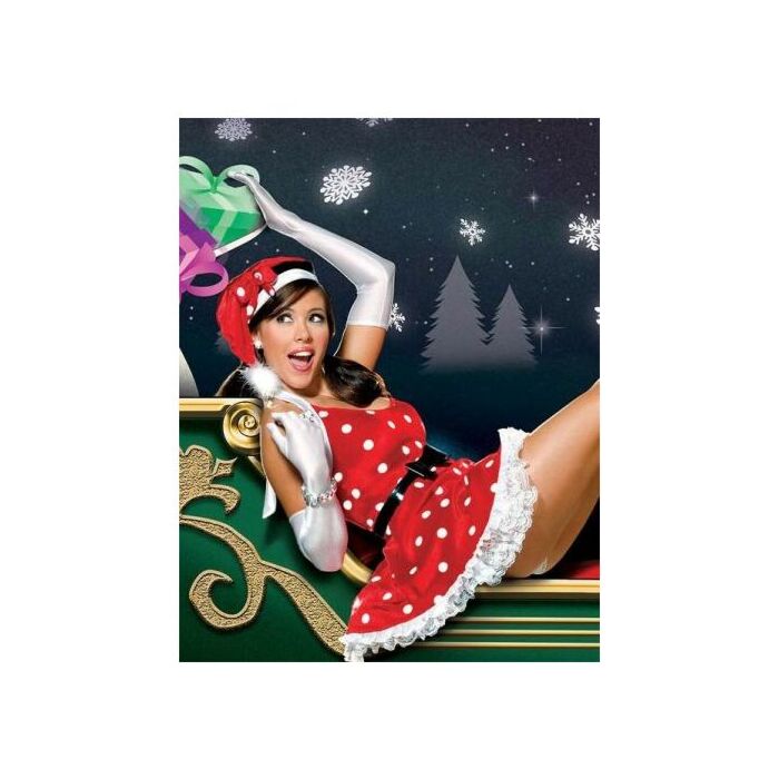 Red Polka Dot Christmas Dress