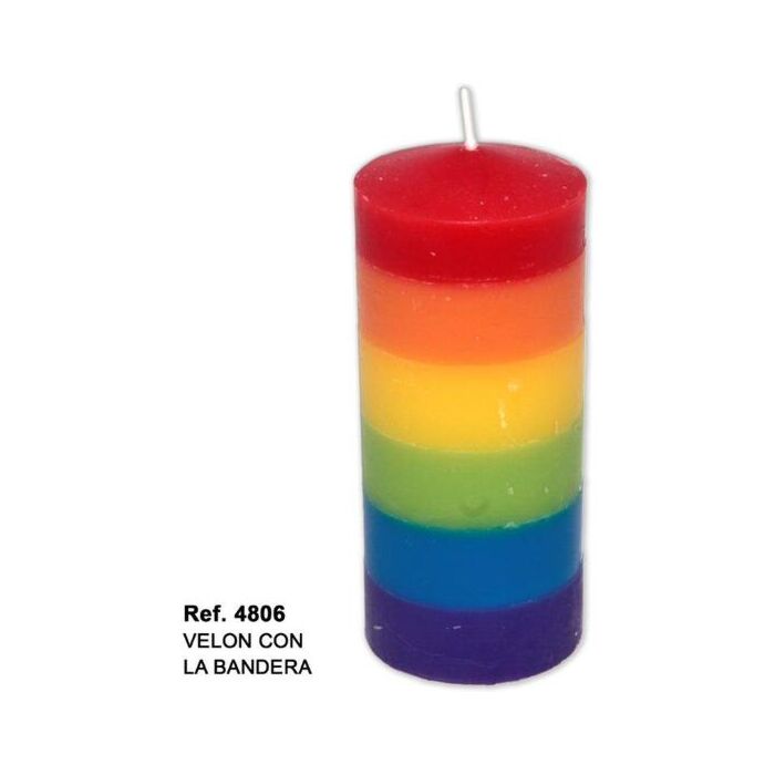 Rainbow Candle