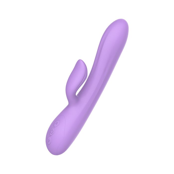 Duo Flex - Purple Vibrator with 2 Motors