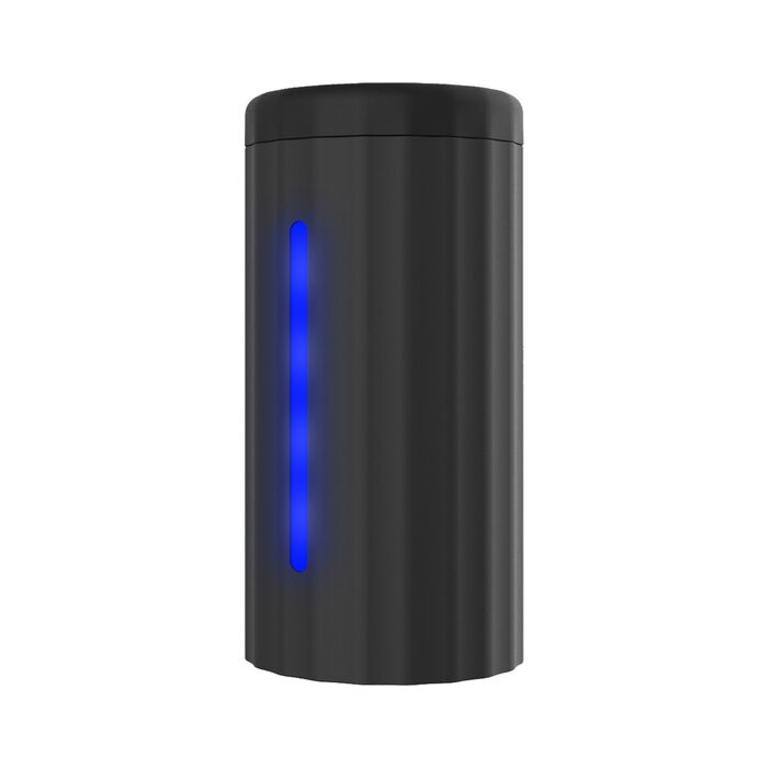 Vibrating Warming Stroker - Black