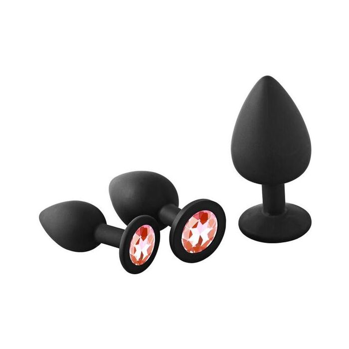 Ruby Fantasy Anal Kit - 3 Plugs