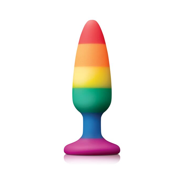 Medium Rainbow Love Anal Plug