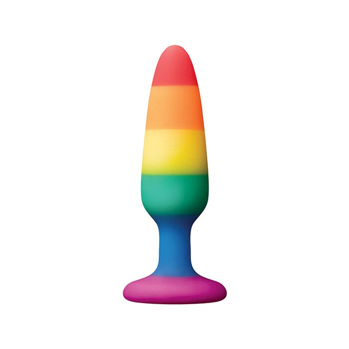 Rainbow Anal Pride - Small Plug