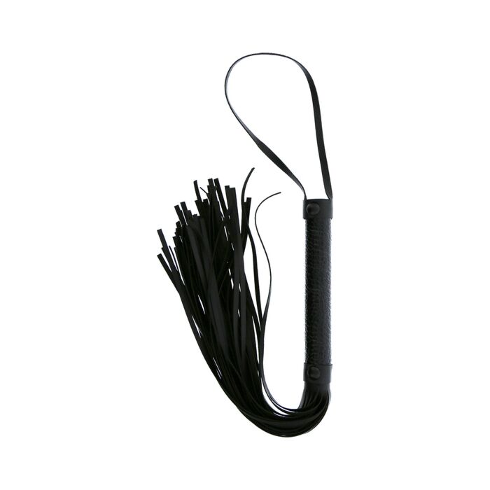 Black Croc Flogger 24cm
