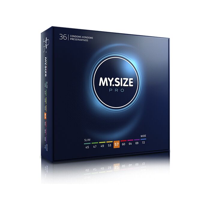 Pack 36 Condoms My Size 57mm