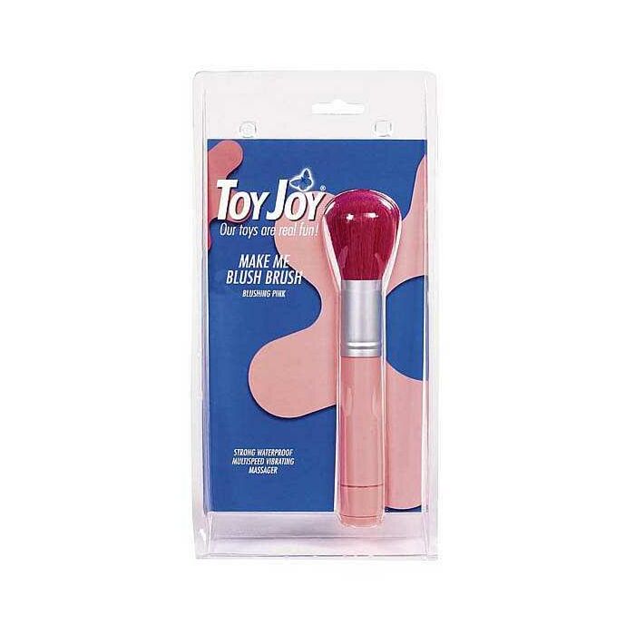 Vibrator shaped brush