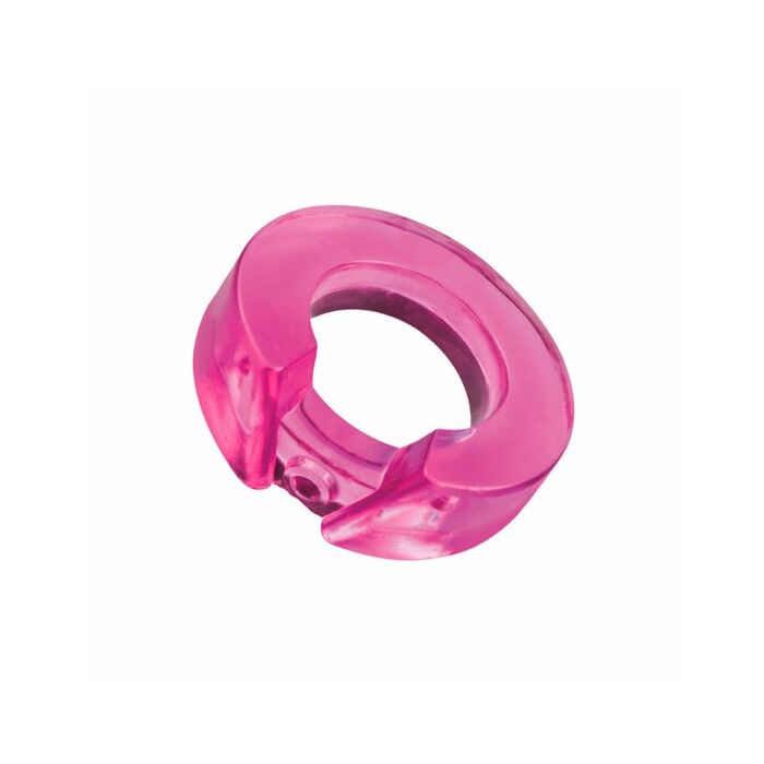 Up! collared pink cocktail ring vibrator
