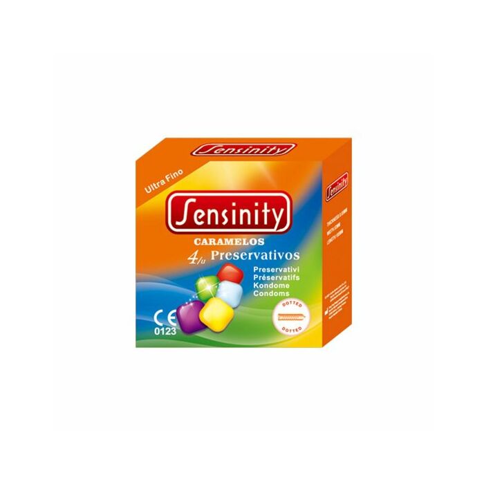 Sensinity candy condoms 4 pcs