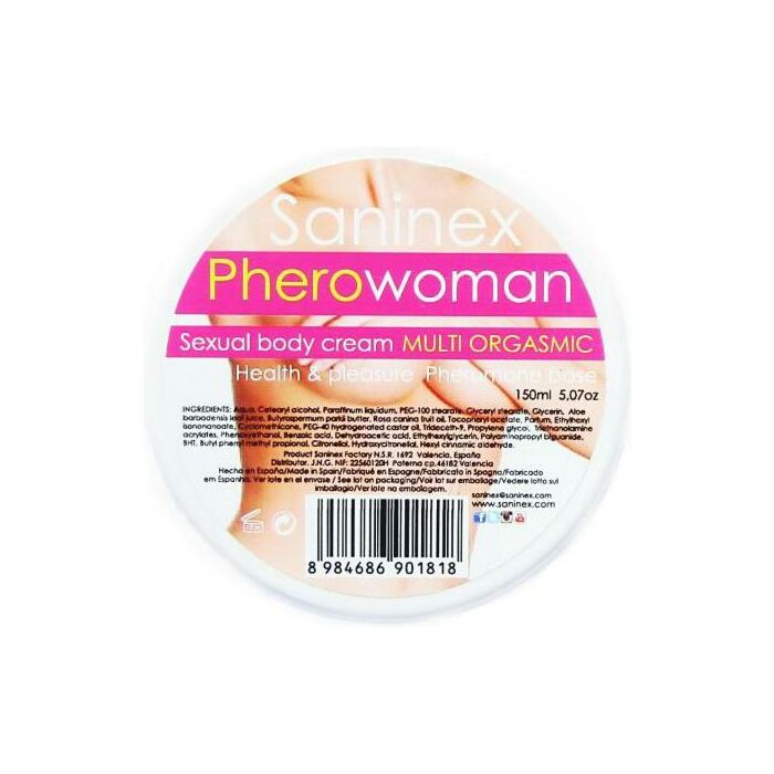 Saninex pherowoman multi orgasmic pheromone 150 ml