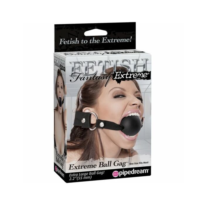 Extrem black ball gag
