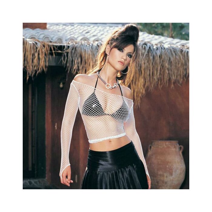 Leg avenue long sleeve shirt white industrial network