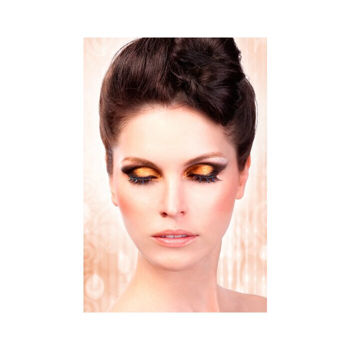 Baci false eyelashes blue red white diamond