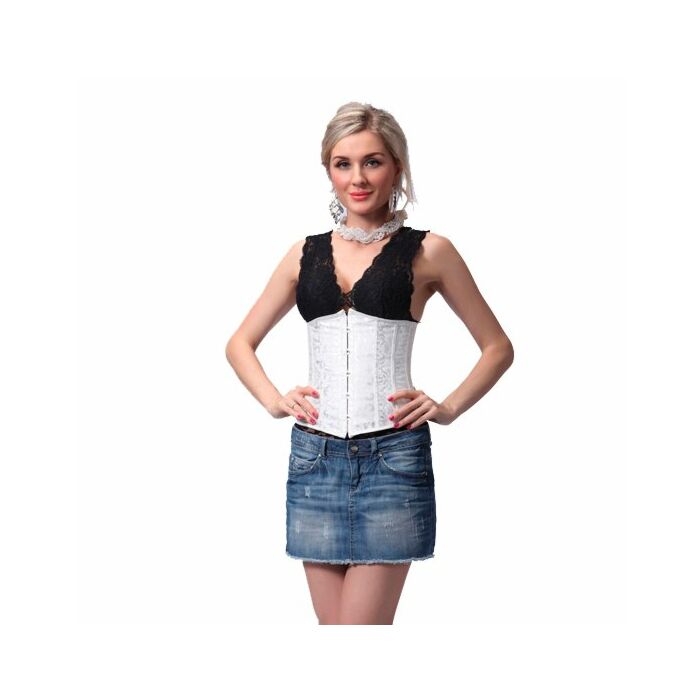 Intimax white corset hestia