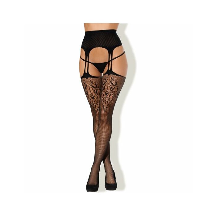 Kiss me stunning black stockings with lace