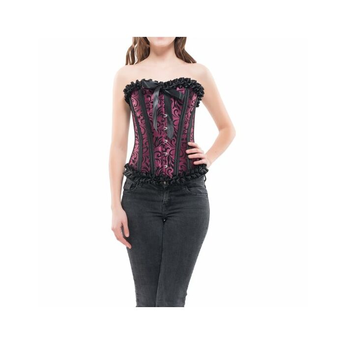 Intimax - purple corset emie