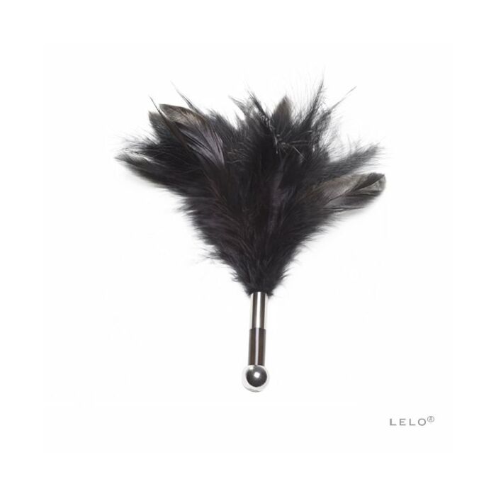 Plumas Tantra Feather Teaser Black Lelo