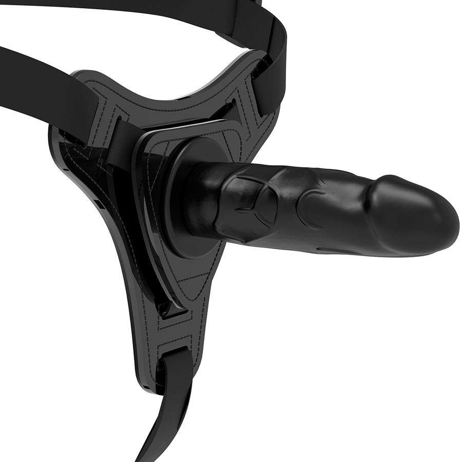 Fetish submissive silicone strap-on bkac 16cm realistic