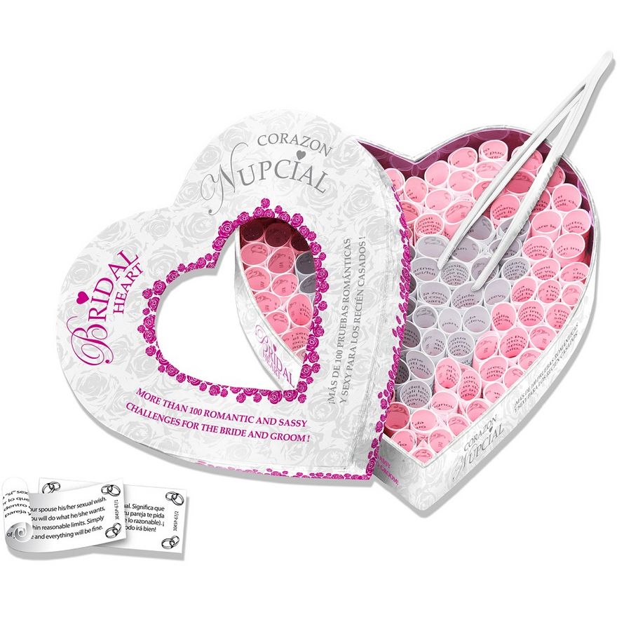 Tease &amp; Please game Bridal heart