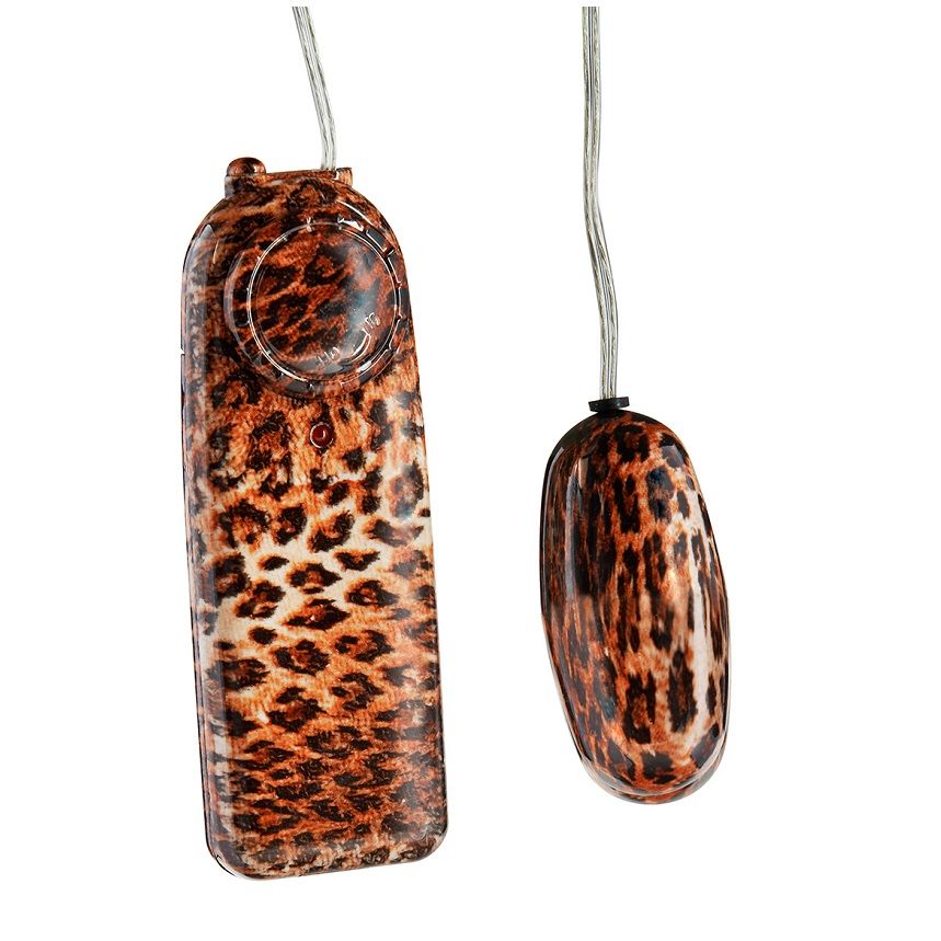 Toyjoy safari leopard patterned egg stimulator