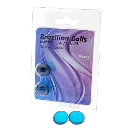Brazilian Balls Explosion Aroma Gel Excitante | Cold and Delaying Effect